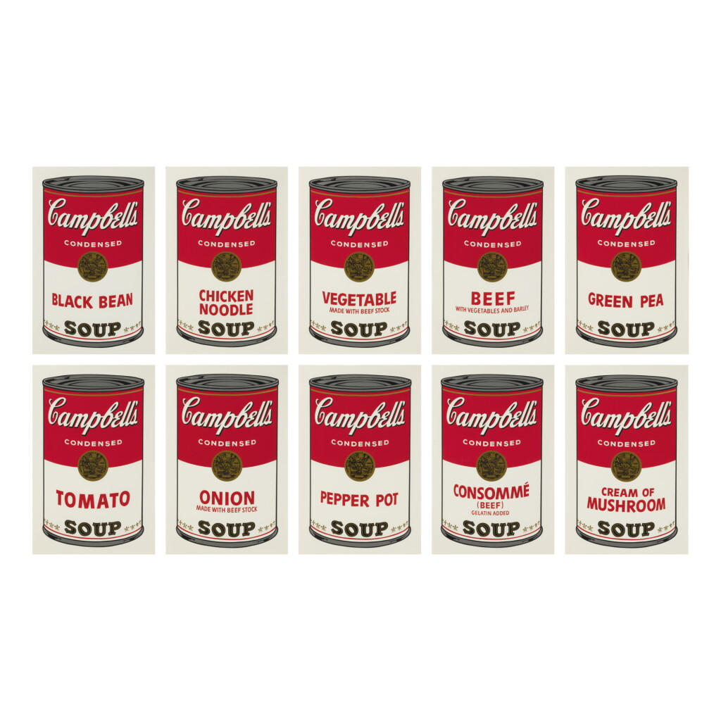 View full screen - View 1 of Lot 19. ANDY WARHOL | CAMPBELL'S SOUP I (F. & S. II.44-53).