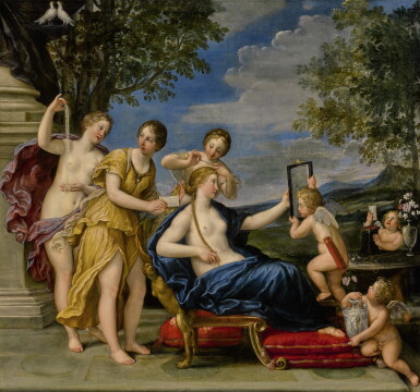 View full screen - View 1 of Lot 236. FRANCESCO ALBANI | TOILET OF VENUS.