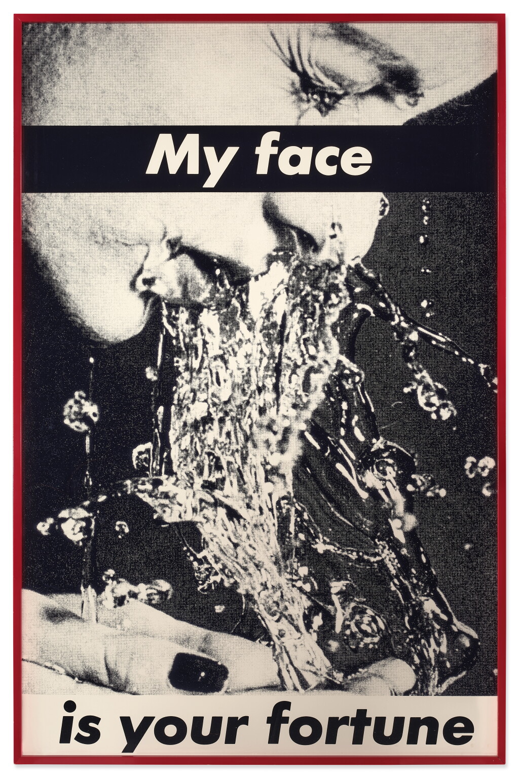 View full screen - View 1 of Lot 101. Untitled (My face is your fortune).