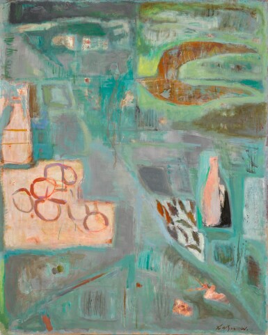 View full screen - View 1 of Lot 48. WAKITA KAZU (1908–2005), ROLLING BOTTLE (KOROGARU BIN) | SHOWA PERIOD, LATE 20TH CENTURY.