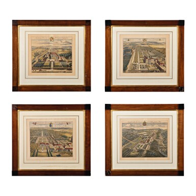 View full screen - View 1 of Lot 192. JOHANNES KIP | FOUR VIEWS OF ENGLISH COUNTRY HOUSES.