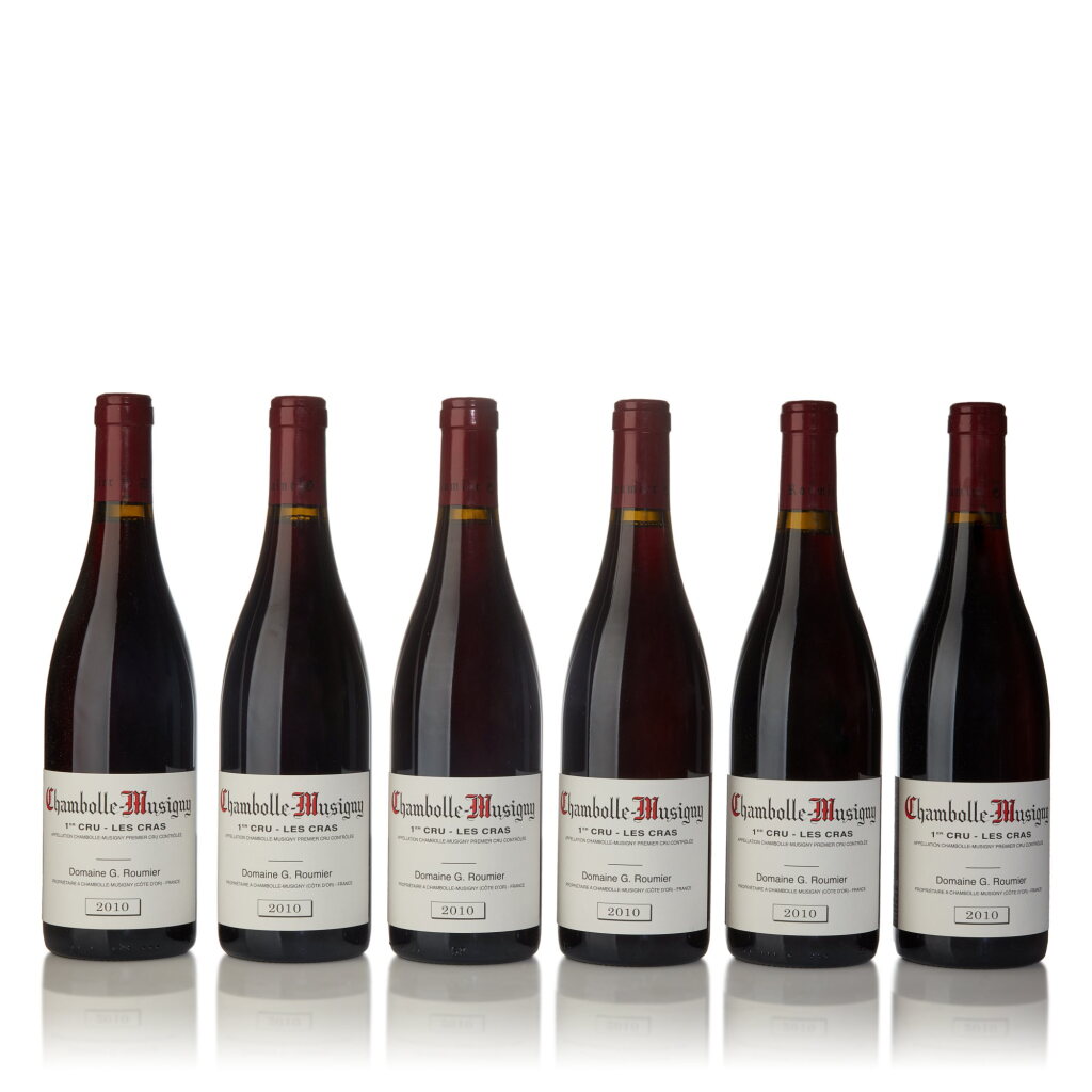 View full screen - View 1 of Lot 50. Chambolle Musigny, Les Cras 2010 Domaine Georges Roumier (6 BT).