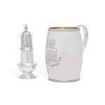 American Silver Caster, Nathaniel Hurd, Boston, Circa 1760