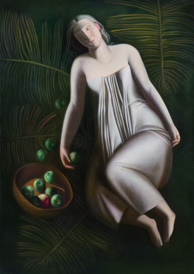 View full screen - View 1 of Lot 75. AFIFA ALEIBY | SLEEPING BEAUTY.