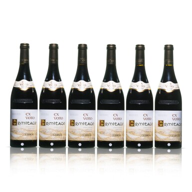 View full screen - View 1 of Lot 313. Ermitage Rouge, Ex Voto 2010 Guigal (6 BT).