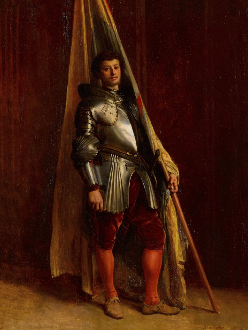 Voir en plein écran - Voir 1 du lot 439. Le Porte-Étendard.
