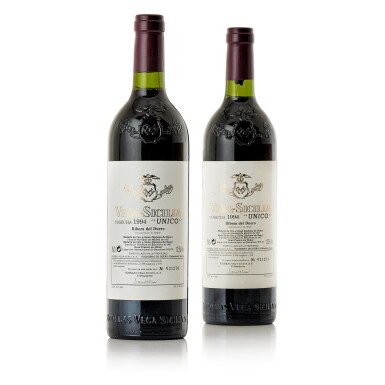 View full screen - View 1 of Lot 1373. Vega Sicilia 'Unico' 1995 (5 BT).