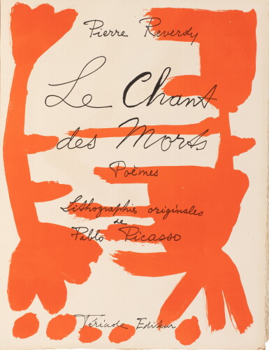 View full screen - View 1 of Lot 121. Le Chant des morts, 1948. 125 lithographies tirées en rouge..