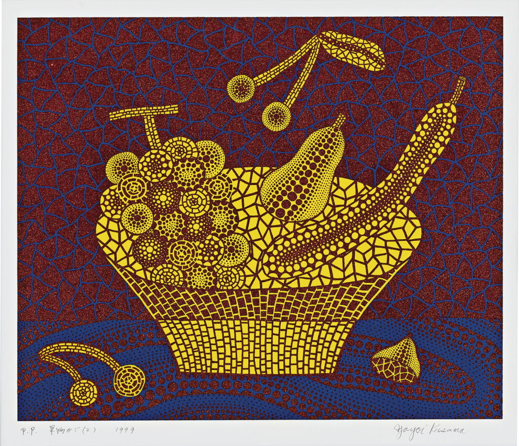 View full screen - View 1 of Lot 640. YAYOI KUSAMA 草間彌生 | FRUIT BASKET (2) 果盆.