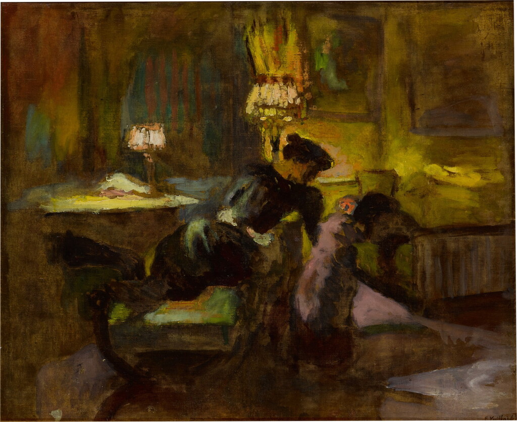 View full screen - View 1 of Lot 255. Monsieur and Madame Hessel and their Dog.