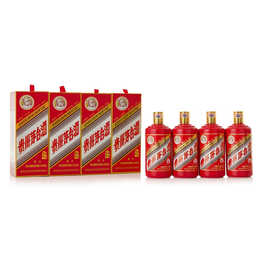 View full screen - View 1 of Lot 9881. 2015年產貴州茅台酒 - 馬年生肖 Kweichow Moutai Flying Fairy Year of the Horse 2015 (4 BT50).