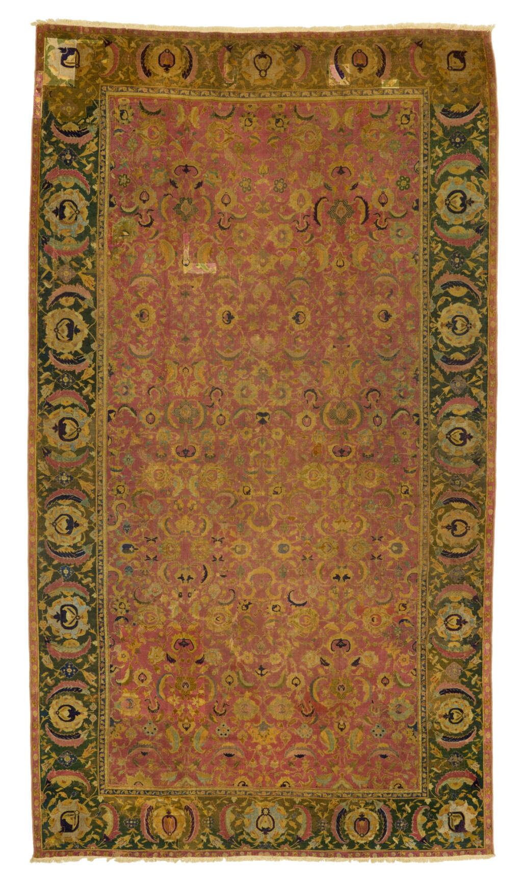 View full screen - View 1 of Lot 674. An Isfahan Carpet.
