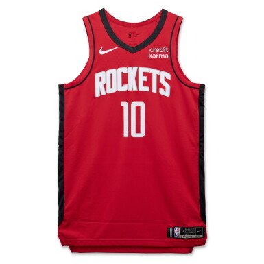 View full screen - View 1 of Lot 188. Jabari Smith Jr. Houston Rockets Kia NBA Tip-Off 2023-2024 Game Worn Icon Edition Jersey.