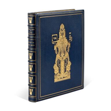 View full screen - View 1 of Lot 1086. Szyk, Arthur | The Haggadah, one of 250 signed copies on vellum.