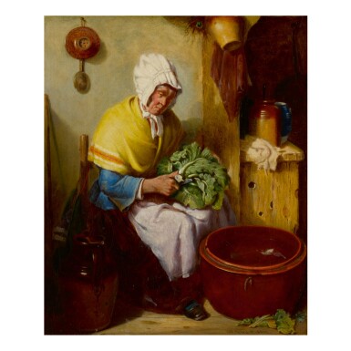 View full screen - View 1 of Lot 1620. WILLIAM H. BUCK | THE CABBAGE CUTTER.