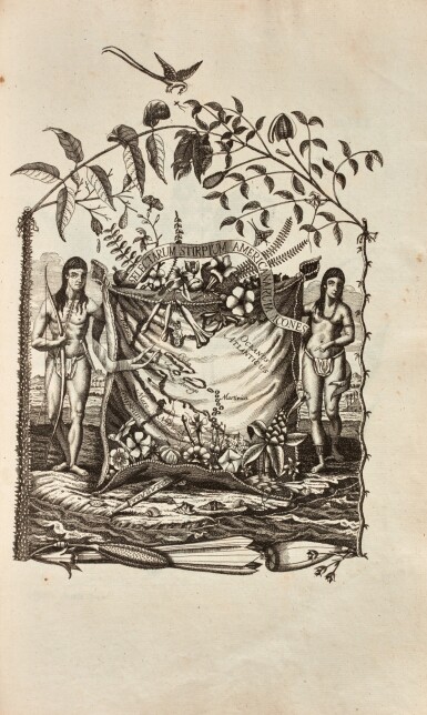 View full screen - View 1 of Lot 370. Nikolaus Joseph von Jacquin | Selectarum stirpium Americanarum historia, Vienna, 1763, contemporary boards.