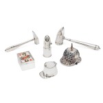 A Group of English Silver Novelties, Birmingham, Circa 1900