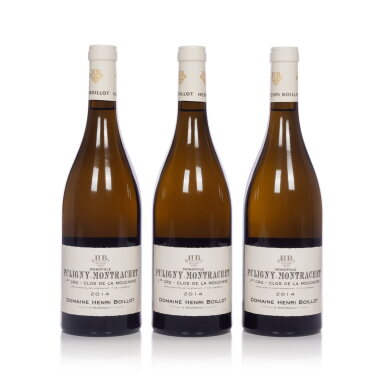 View full screen - View 1 of Lot 176. Puligny Montrachet, Clos de la Mouchère 2014 Domaine Henri Boillot (6 BT).