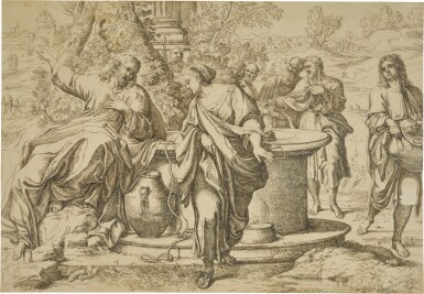 View full screen - View 1 of Lot 165. A collection of twelve drawings after engravings by Karel du Jardin, Adriaen van de Velde, Paulus Potter, Annibale Carracci and other hands.