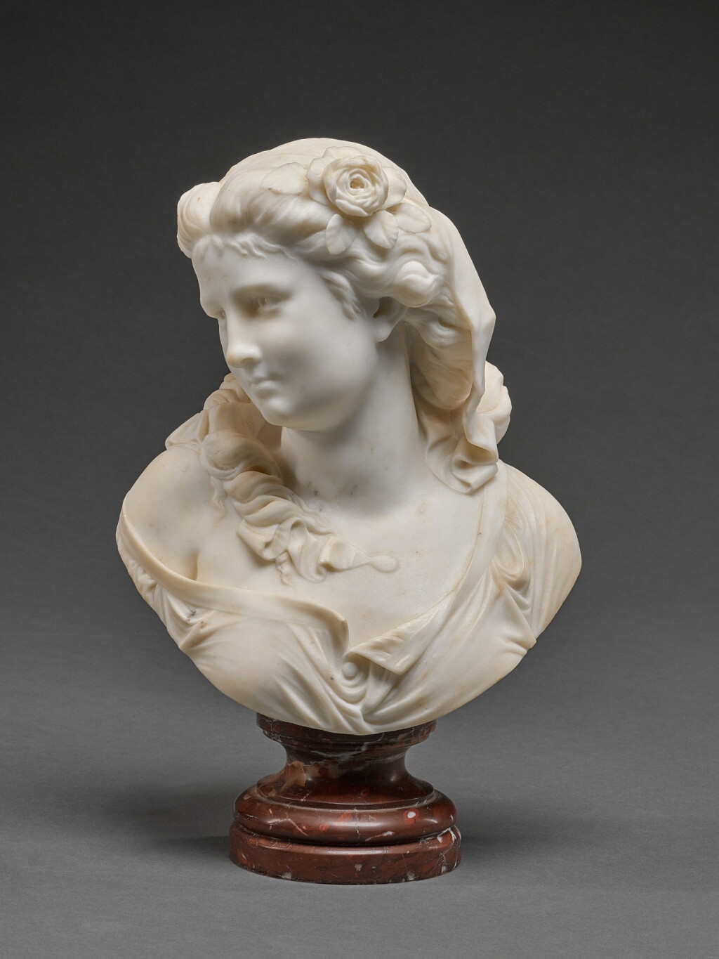View full screen - View 1 of Lot 12. Bust of a Woman.