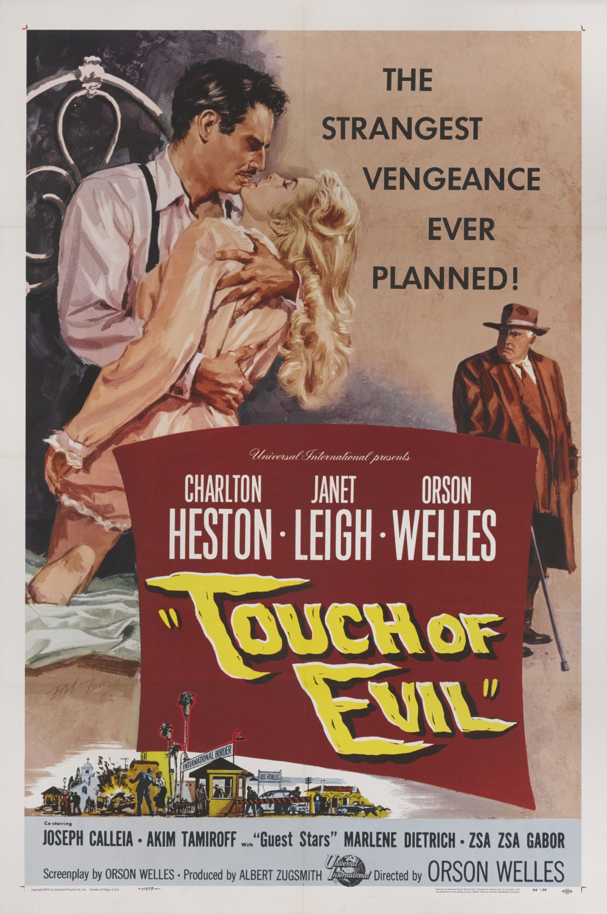 TOUCH OF EVIL (1958) POSTER, US | Original Film Posters Online | 2020 | Sotheby's
