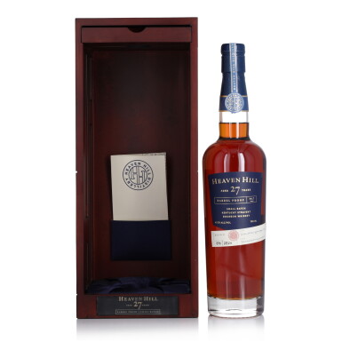 View full screen - View 1 of Lot 212. Heaven Hill 27 Year Old Barrel Proof 47.35 abv NV (1 BT 75cl).