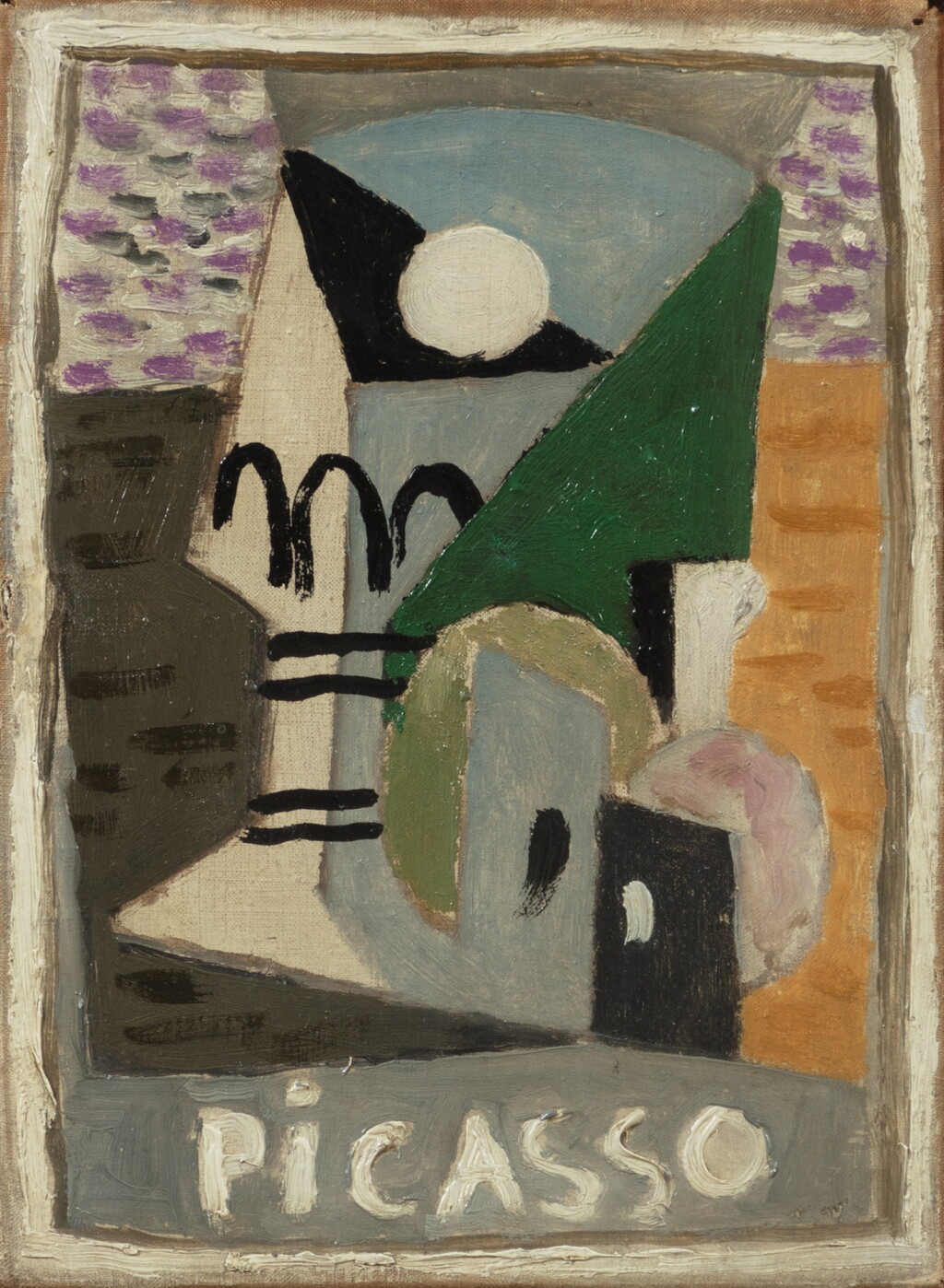 View full screen - View 1 of Lot 6. Nature morte aux pommes et au verre.