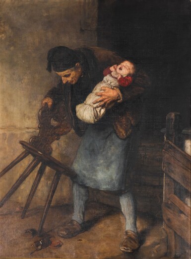 View full screen - View 1 of Lot 157. NIKOLAUS GYSIS | GRANDFATHER'S FAVOURITE.