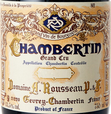 View full screen - View 1 of Lot 6398. Chambertin 2002 Domaine Armand Rousseau (1 BT).