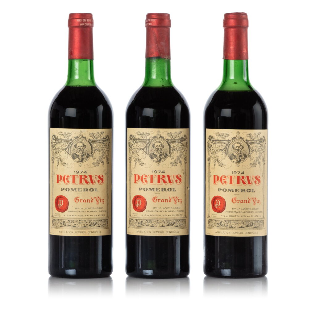View full screen - View 1 of Lot 188. Petrus 1974 (3 BT).
