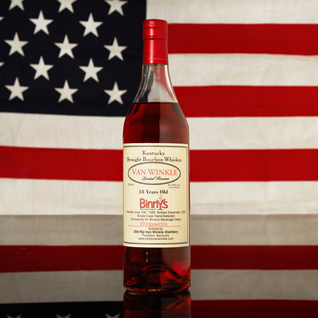 View full screen - View 1 of Lot 1170. Van Winkle 18 Year Old Special Reserve Single Barrel "Binny's" 121.6 Proof 1985 (1 Bottle 75cl).