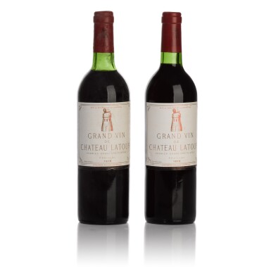 View full screen - View 1 of Lot 13. Château Latour 1976 (2 BT).