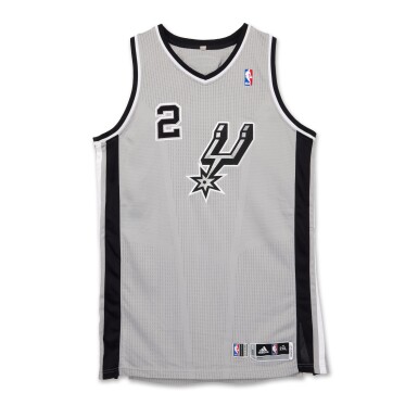 View full screen - View 1 of Lot 30. Kawhi Leonard San Antonio Spurs 2013-2014 Game Worn Jersey | Matched to 5 Games | Championship Season.