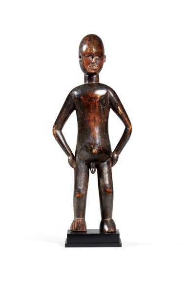View full screen - View 1 of Lot 90. Statue, Toma, Guinée | Toma figure, Guinea.