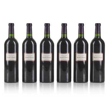 View full screen - View 1 of Lot 454. Château Hosanna 2003 (6 BT).