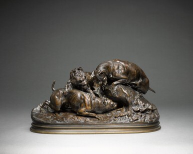 View full screen - View 1 of Lot 66. Chasse au Lapin (The Rabbit Hunt).