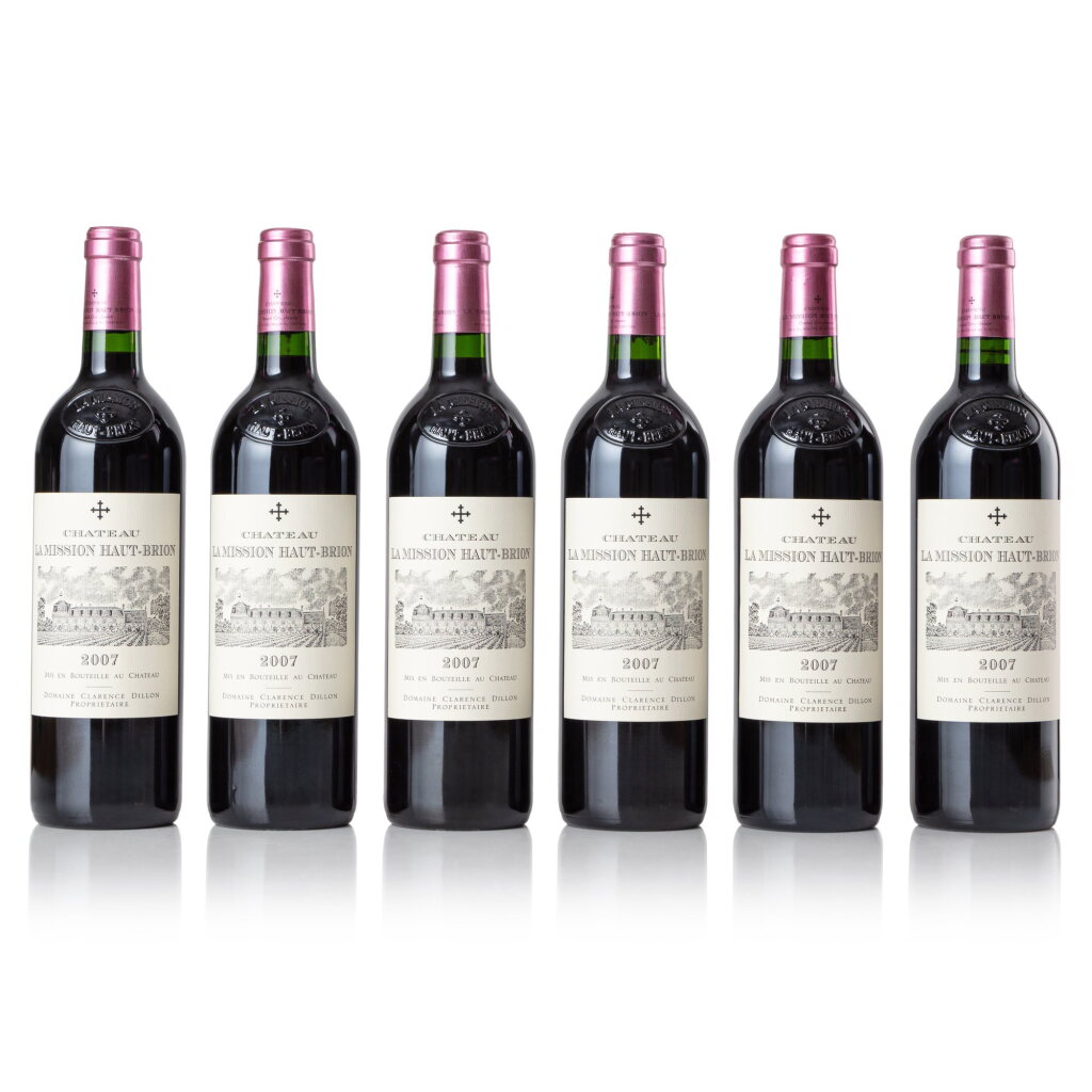 View full screen - View 1 of Lot 320. Château La Mission Haut-Brion 2007 (12 BT).