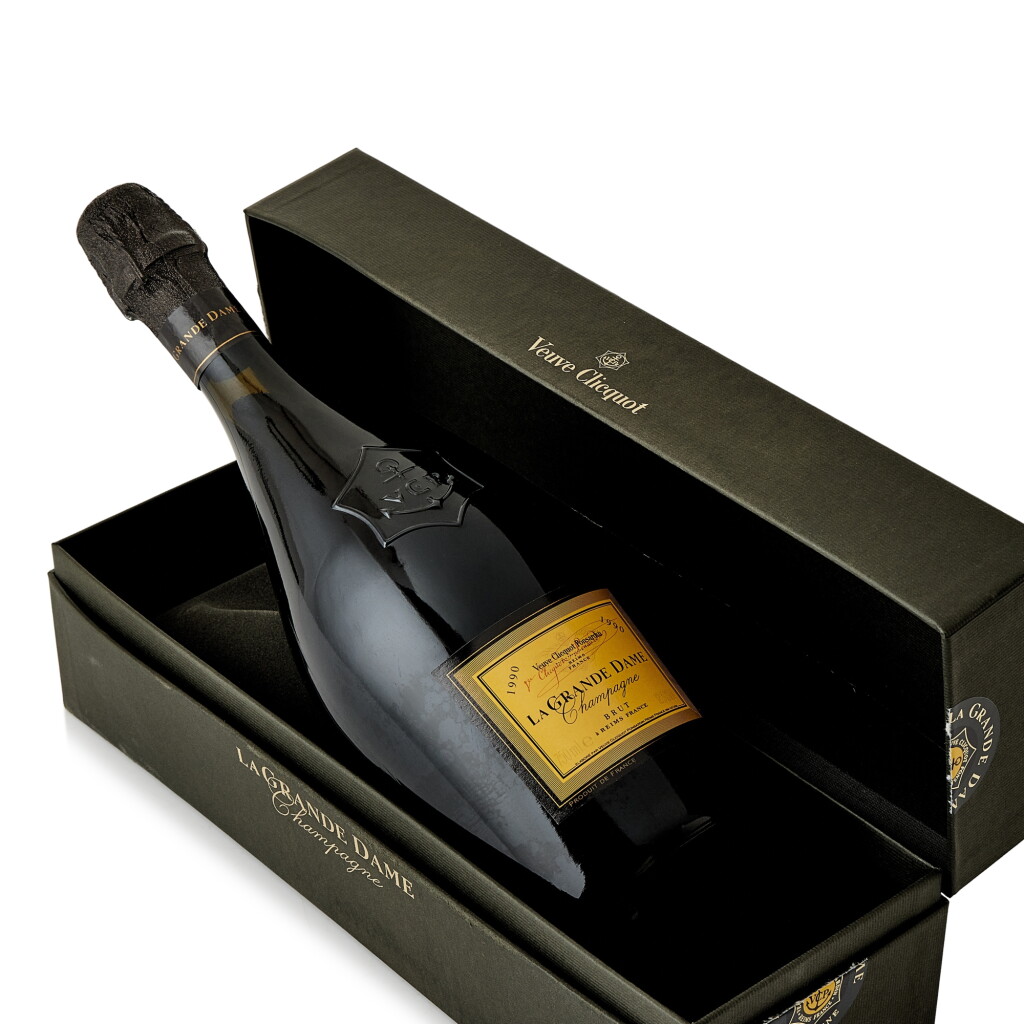 View full screen - View 1 of Lot 8508. Veuve Clicquot, La Grande Dame 1990 (8 BT).