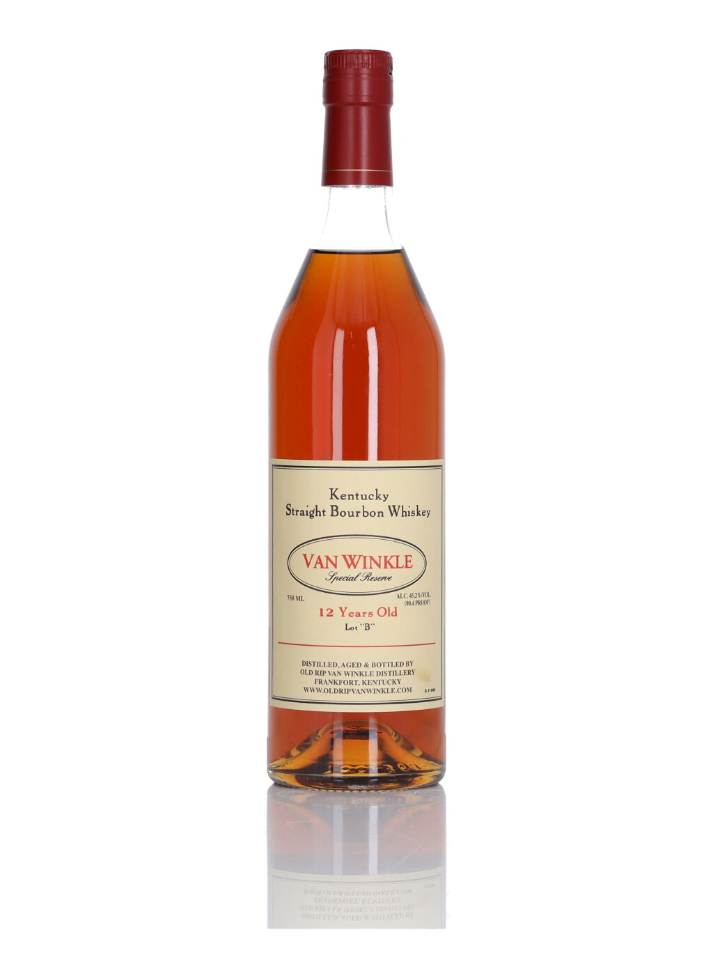 View full screen - View 1 of Lot 99. Van Winkle 12 Year Old Special Reserve Lot "B" 90.4 Proof NV (1 Bottle 75cl).