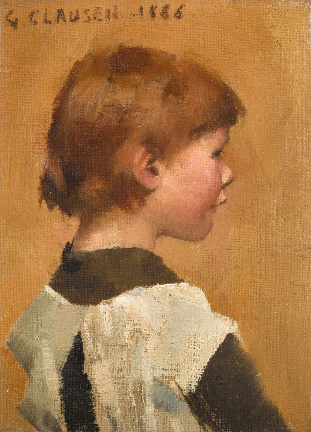 View full screen - View 1 of Lot 7. A Girl's Head.