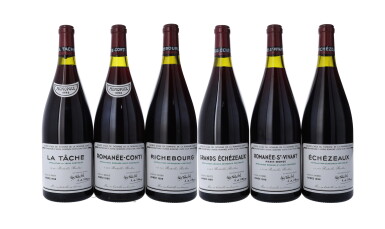 View full screen - View 1 of Lot 4. DRC Magnum Assortment Case 1998 Domaine de la Romanée-Conti (6 MAG).