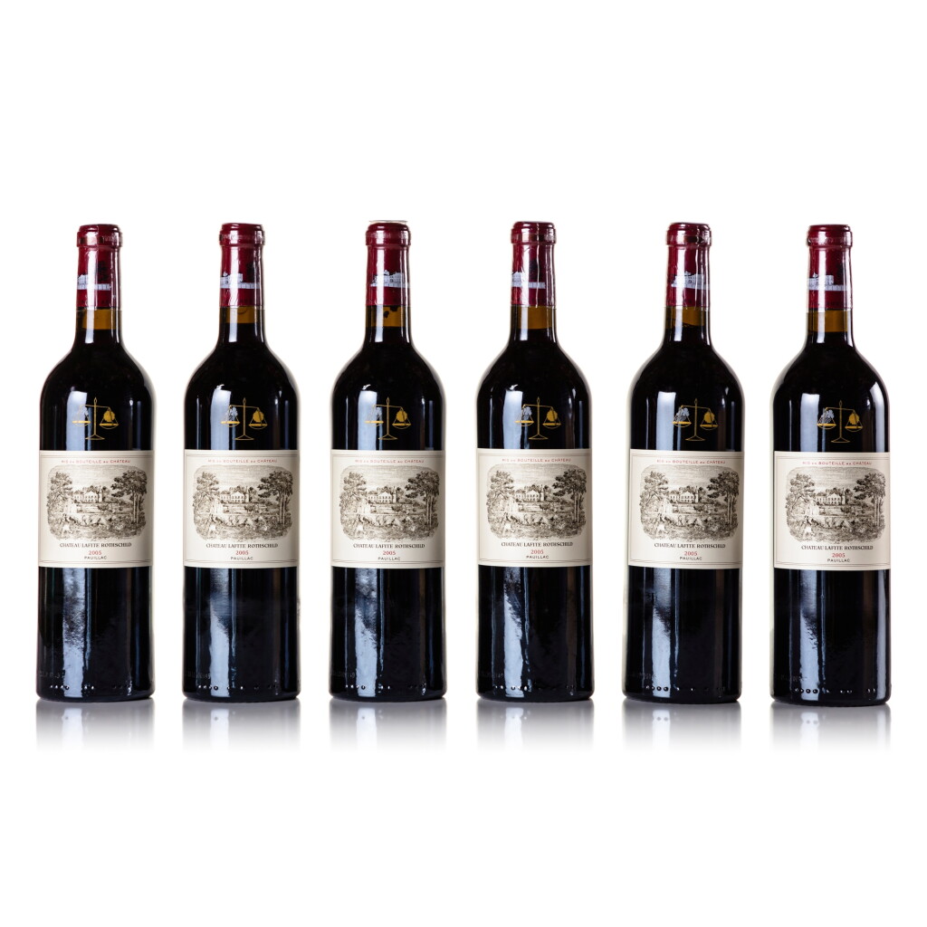 View full screen - View 1 of Lot 126. Château Lafite 2005 (12 BT).