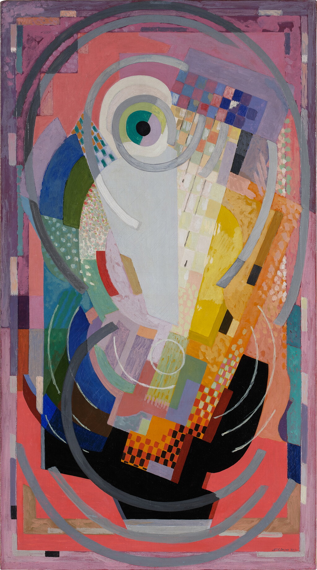 View full screen - View 1 of Lot 169. Forme-rythme, les roses.