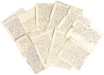 C. Goldoni. Ten autograph letters signed to the Genoese nobleman Cristoforo Spinola, Venice 1742-1743