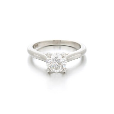 View full screen - View 1 of Lot 268. Cartier, diamond ring (Cartier, Anello con diamante) .