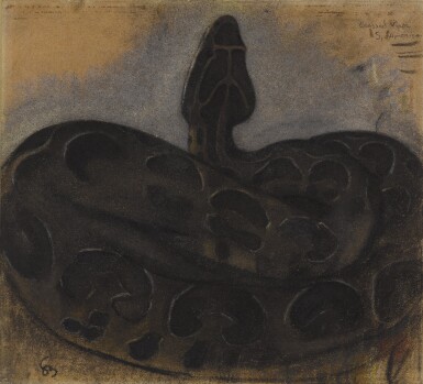 View full screen - View 1 of Lot 40. SIMON ALBERT BUSSY | CROSSED VIPER.