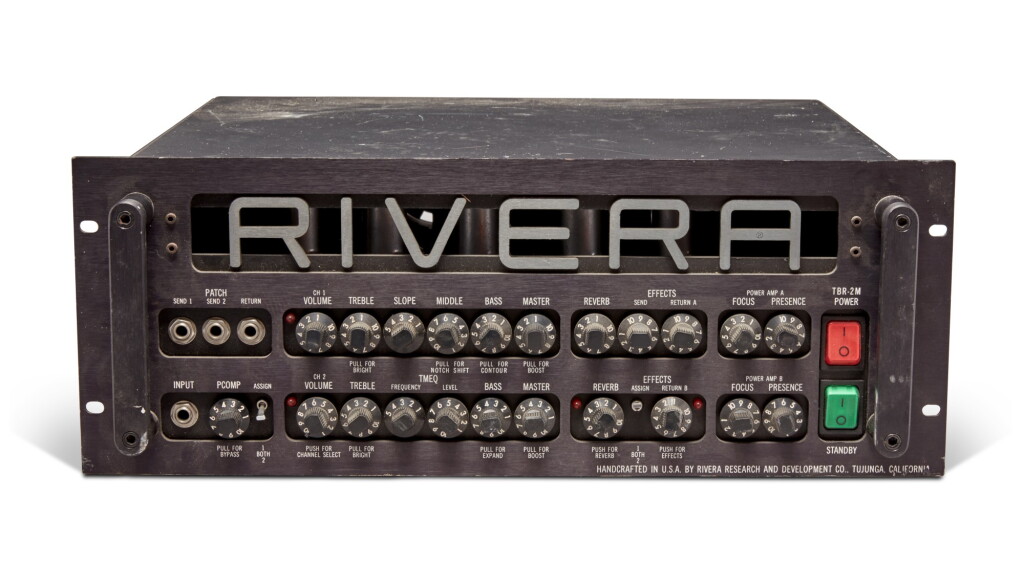 View full screen - View 1 of Lot 123. Rivera | Power amp used by Bob Weir.