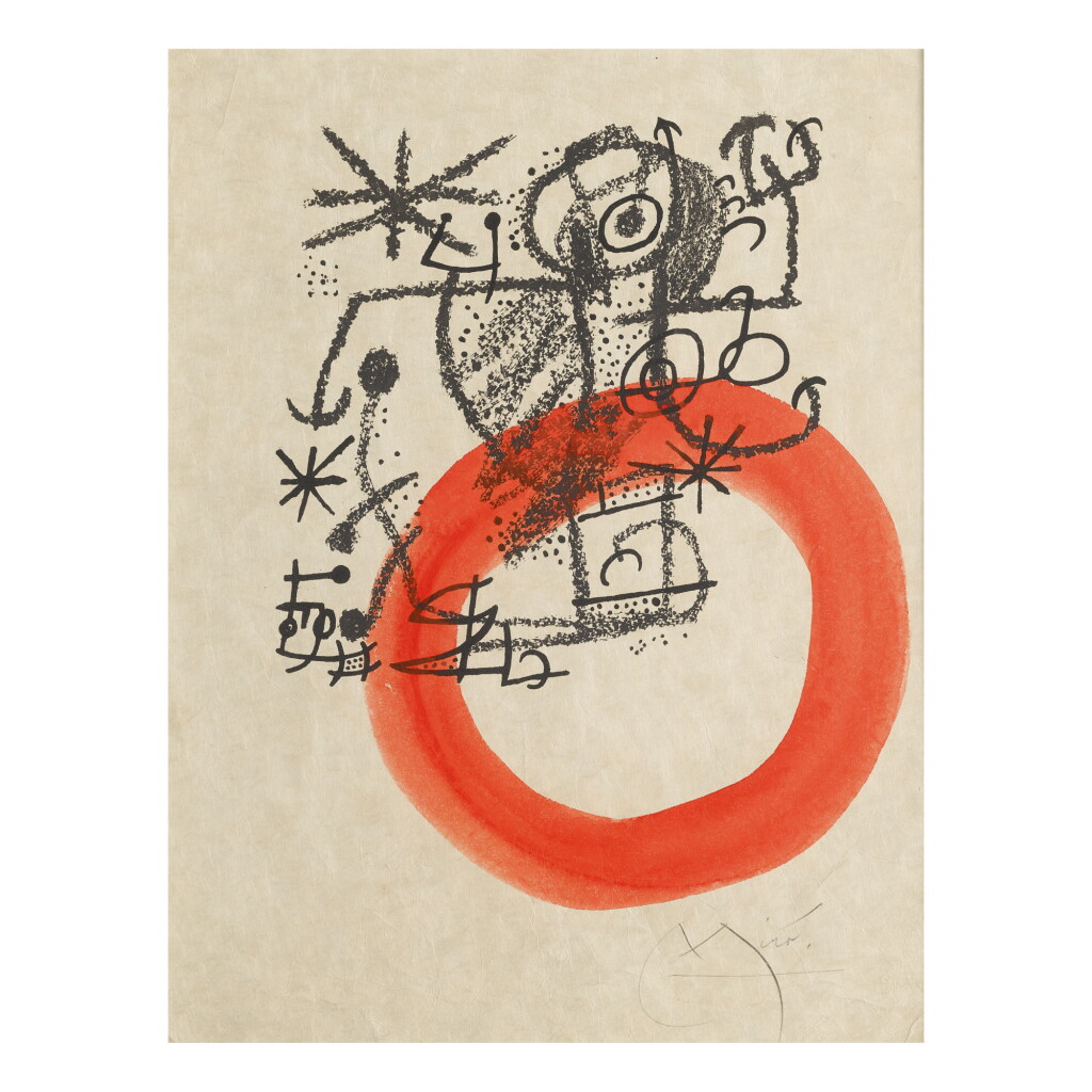 View full screen - View 1 of Lot 127. JOAN MIRÓ | LES ESSÈNCIES DE LA TERRA (SEE M. 577; SEE C. BKS. 123).