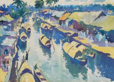 View full screen - View 1 of Lot 6. Untitled (Alleppey, Travancore).