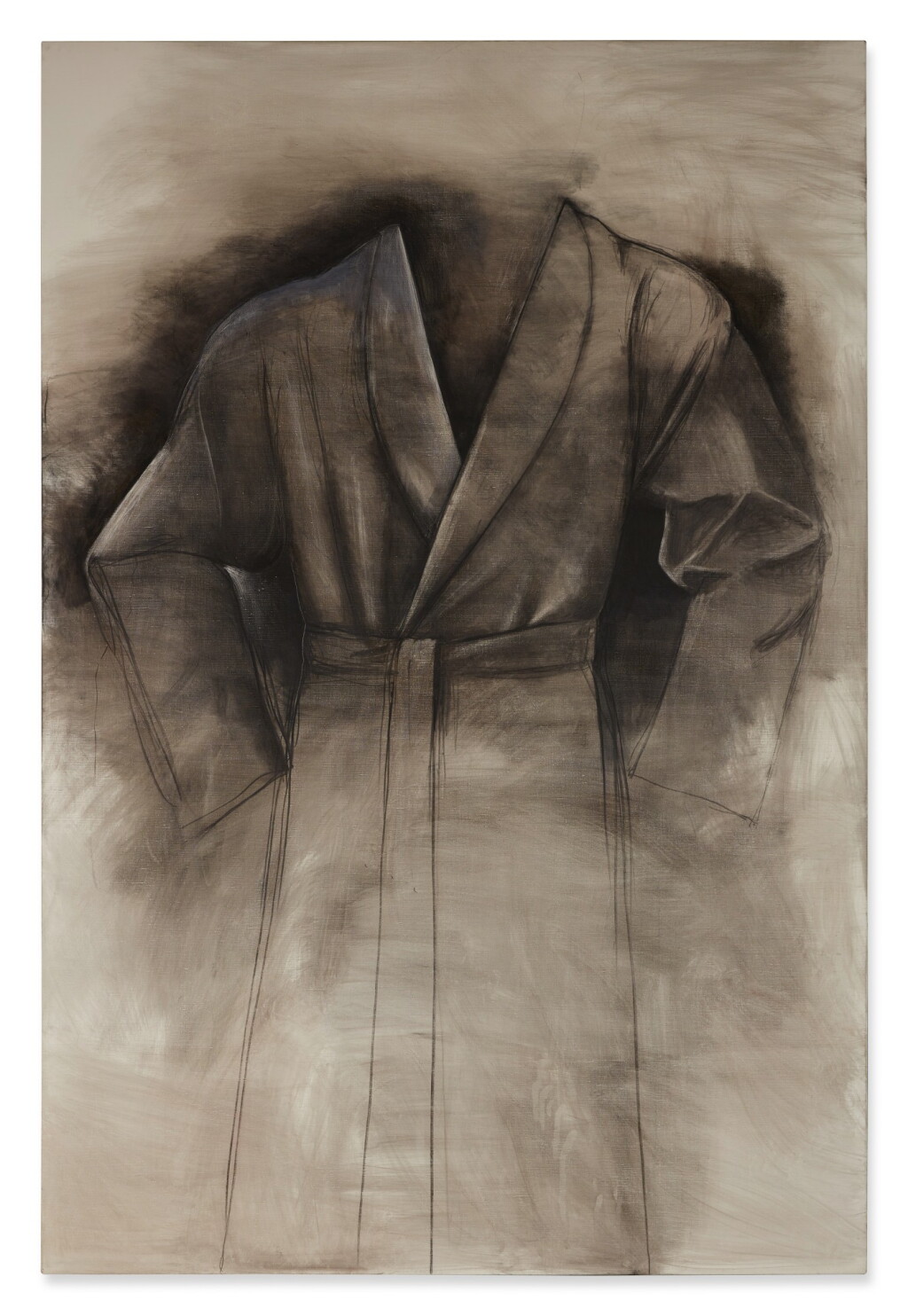 View full screen - View 1 of Lot 279. A Robe in Grey.
